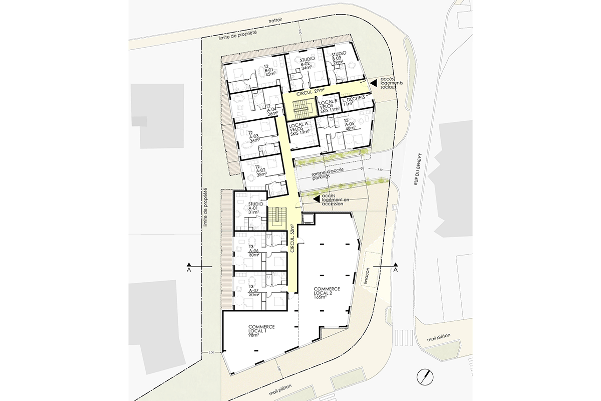 logements collectifs station 013