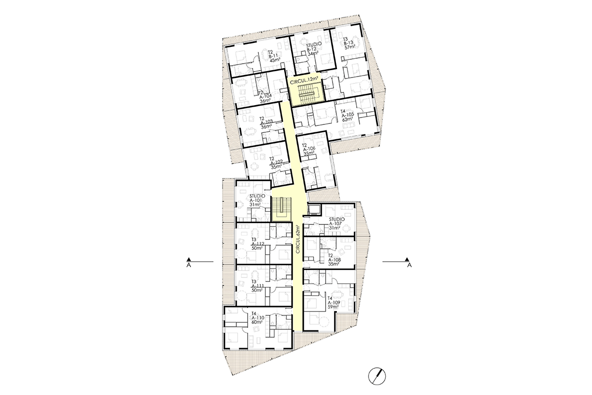 logements collectifs station 014